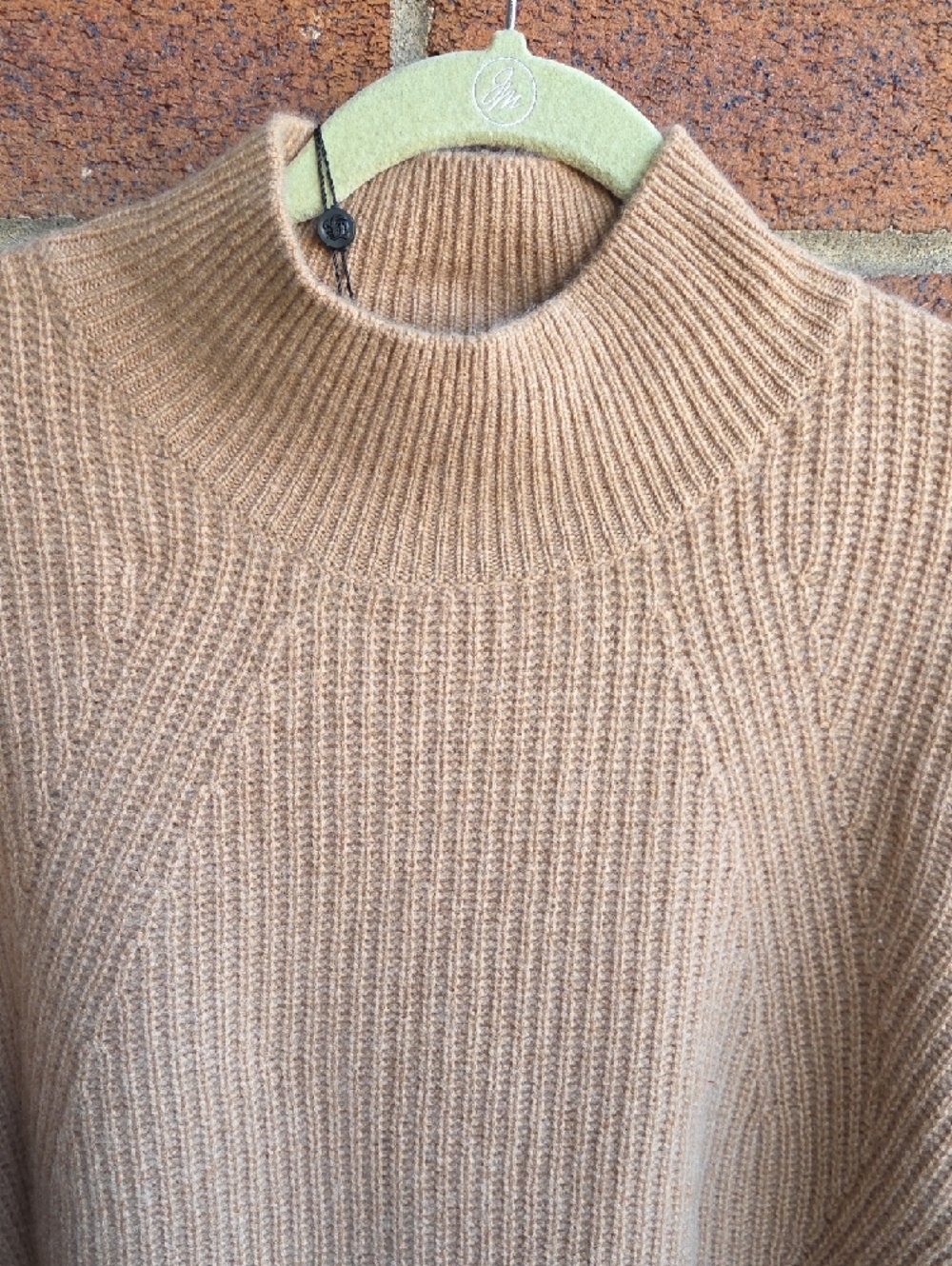 The Kooples Camel Ribbed Sweater - Picture 4 of 8